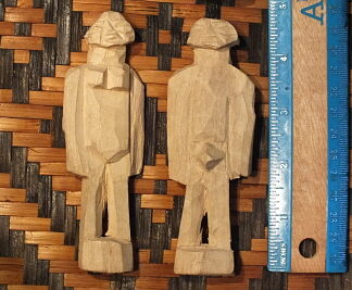 Yoruba Aworan Wooden Figurines